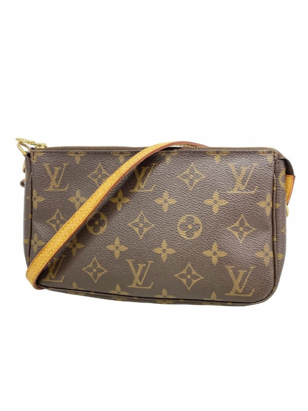 Louis Vuitton Pouch Monogram Pochette Accessoires Brown
